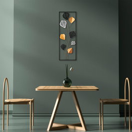 Wallity Crabtree Escultura de Pared de Metal Multicolor